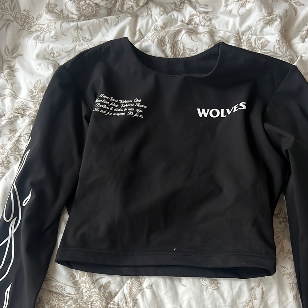Darc Sport long sleeve crop top